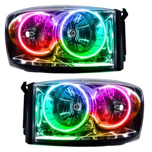Dodge Ram Headlight Assembly - ORACLE Lighting - ColorSHIFT - `07-`08